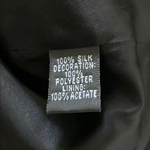 Linda Allard Ellen Tracy Black Zip Career Jacket - Picture 5 of 8